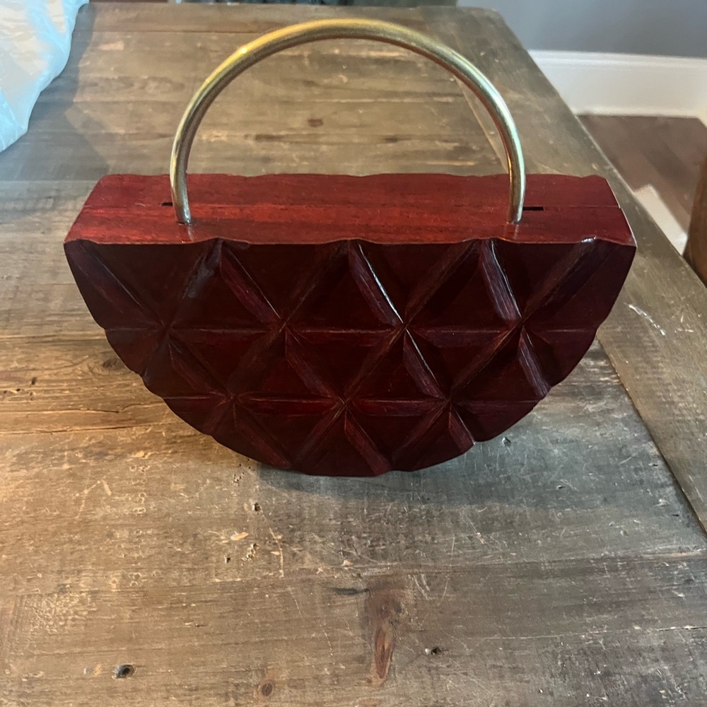 New Ramla wooden bag - Picture 5 of 5